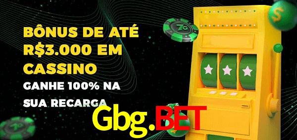 Gbg.Bet melhor bônus de depósito